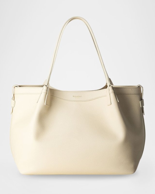 Secret Small Leather Tote Bag